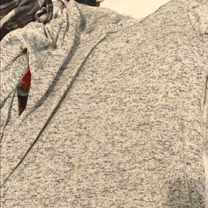 Gray with black in it dress